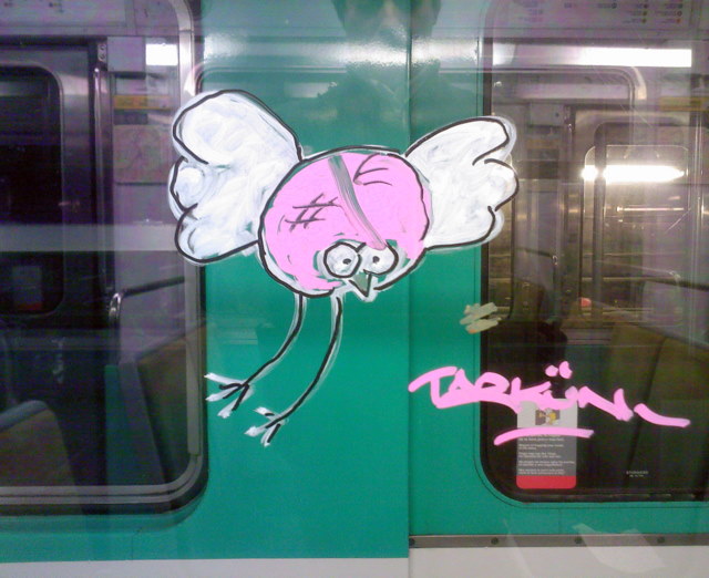 l'oiseau du métro
